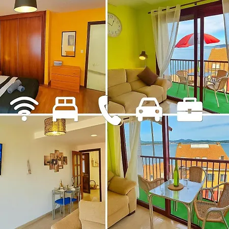Beach View Balcony - Gem In Boiro Buitenkant foto